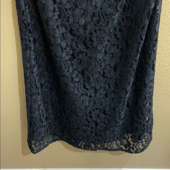 Black Lace Bridemaid Dress - Picture 3 of 4